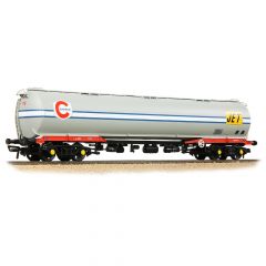 Bachmann Branchline OO Scale, 38-109 Private Owner (Ex BR) TEA 102T Bogie Tank Wagon 116, 'Jet-Conoco', Light Grey Livery small image