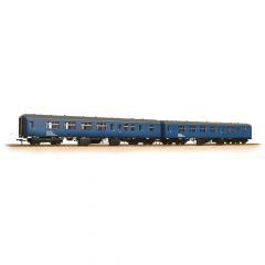 Bachmann Branchline OO Scale, 39-002 BR Mk2A BFK 2 Coach Pack 'HST Barrier Vehicle' ADB975665 & ADB975666, BR Blue Livery small image