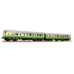 Bachmann Branchline OO Scale, 39-005 BR Mk2 TSO Tourist Second Open 'Clan Fraser' and Class 101 DTCL Driving Trailer Composite (Open) Lavatory 'Hebridean', 2 Coach Pack, BR Highland Rail Green & Cream Livery small image
