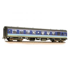 Bachmann Branchline OO Scale, 39-056A BR Mk1 TSO Tourist Second Open 4854, BR Regional Railways (Blue & White) Livery, Includes Passenger Figures, Weathered small image