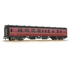 Bachmann Branchline OO Scale, 39-083 WCRC (Ex BR) Mk1 BSK Brake Second Corridor 99723, WCRC Maroon Livery small image
