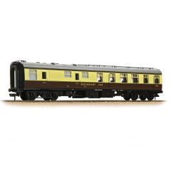 Bachmann Branchline OO Scale, 39-102CPF BR Mk1 RU Restaurant Unclassified W1905, BR (WR) Chocolate & Cream Livery, Includes Passenger Figures small image