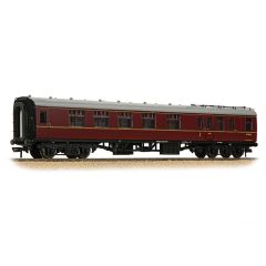 Bachmann Branchline OO Scale, 39-226FPF BR Mk1 BCK Brake Composite Corridor SC21018, BR Maroon Livery, Includes Passenger Figures small image