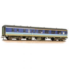 Bachmann Branchline OO Scale, 39-413 BR Mk2A BFK Brake First Corridor 35516, BR Regional Railways (Blue & White) Livery, Includes Passenger Figures, Weathered small image