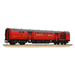 Bachmann Branchline OO Scale, 39-421D Royal Mail Post Office Red (Ex BR) Mk1 POS Post Office Sorting Van W80302, Royal Mail Post Office Red Livery with Net small image