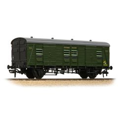 Bachmann Branchline OO Scale, 39-531A SR CCT Covered Carriage Truck 1760, SR Maunsell Olive Green Livery 'Covcar' small image