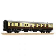 Bachmann Branchline OO Scale, 39-802 BR Mk1 BSO Brake Second Open W9276, BR (WR) Chocolate & Cream Livery small image