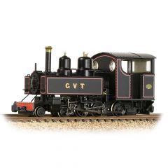 Bachmann Narrow Gauge OO-9 Scale, 391-029 Private Owner Baldwin Class 10-12-D Pannier Tank 4-6-0PT, Glyn Valley Tramway Lined Black Livery, DCC Ready small image