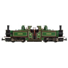 Bachmann Narrow Gauge OO-9 Scale, 391-100SF Festiniog Railway (Ex Ffestiniog Railway) Double Fairlie (Two Half Cabs) 0-4-4-0, 'Merddin Emry's' FR Lined Green Livery, DCC Sound small image