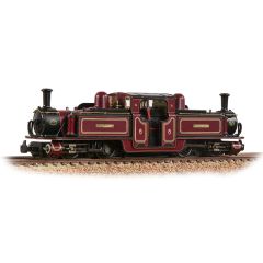Bachmann Narrow Gauge OO-9 Scale, 391-101SF Festiniog Railway (Ex Ffestiniog Railway) Double Fairlie (Overall Cab Roof) 0-4-4-0, 'Merddin Emrys' FR Lined Maroon Livery, DCC Sound small image