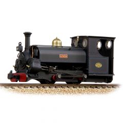 Bachmann Narrow Gauge OO-9 Scale, 391-127SF Private Owner Main Line Hunslet 0-4-0ST 0-4-0ST, 'Linda' 'Penrhyn Quarry', Lined Black (Late) Livery, Weathered, DCC Sound small image