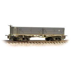 Bachmann Narrow Gauge OO-9 Scale, 393-051A Private Owner Open Bogie Wagon 9, Nocton Estates Light Railway Grey Livery, Weathered small image