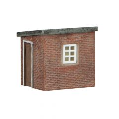 Graham Farish Scenecraft N Scale, 42-0025 Brick Lineside Hut small image