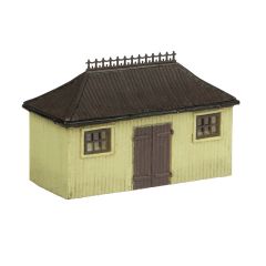 Graham Farish Scenecraft N Scale, 42-0055S Pagoda Shed and Store, Salmon and Cream small image