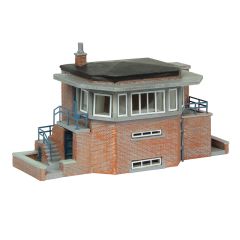 Graham Farish Scenecraft N Scale, 42-010B ARP Signal Box, Blue small image