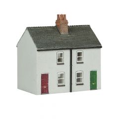 Graham Farish Scenecraft N Scale, 42-125X Rendered Workers' Cottages small image