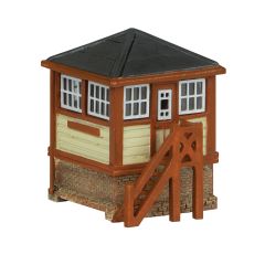 Graham Farish Scenecraft N Scale, 42-182C Ground Frame Hut, Chocolate and Cream small image