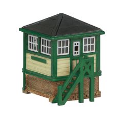 Graham Farish Scenecraft N Scale, 42-182G Ground Frame Hut, Green and Cream small image