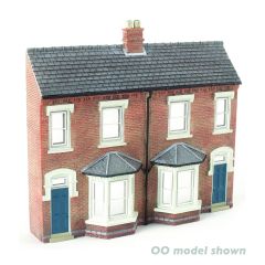 Graham Farish Scenecraft N Scale, 42-202 Low Relief Front Terraced Houses small image