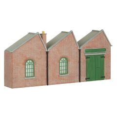 Graham Farish Scenecraft N Scale, 42-237 Low Relief Factory Side small image