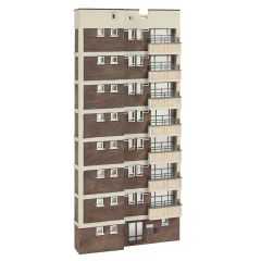 Graham Farish Scenecraft N Scale, 42-265 Low Relief Block of Flats small image