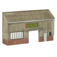 Graham Farish Scenecraft N Scale, 42-269 Low Relief Cement Board Warehouse small image