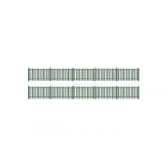 Ratio OO Scale, 431 GWR Station Fencing Kit, Straight, Green small image