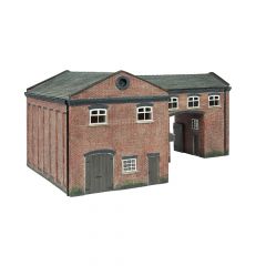Bachmann Scenecraft OO Scale, 44-0086 Industrial Gate House small image
