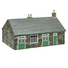 Bachmann Narrow Gauge Scenecraft OO-9 Scale, 44-0169G Harbour Station Booking Office, Green small image