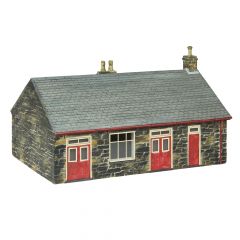 Bachmann Narrow Gauge Scenecraft OO-9 Scale, 44-0169R Harbour Station Booking Office, Red small image