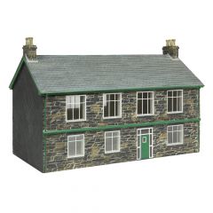 Bachmann Narrow Gauge Scenecraft OO-9 Scale, 44-0170G Harbour Station Main Hall, Green small image