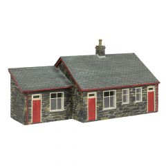 Bachmann Narrow Gauge Scenecraft OO-9 Scale, 44-0171R Harbour Station Gents and Office, Red small image