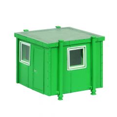 Bachmann Scenecraft OO Scale, 44-1000G Small Portable Office, Green small image