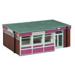 Bachmann Scenecraft OO Scale, 44-1005R Station Buffet, Red small image