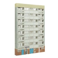 Bachmann Scenecraft OO Scale, 44-212B Low Relief Block of Flats small image
