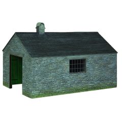 Bachmann Narrow Gauge NG7 O-16.5 Scale, 47-0101 Engine Shed, Slate Built small image