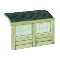 Bachmann Scenecraft O O Scale, 47-593 Concrete Bus Shelter small image