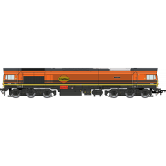 Dapol OO Scale, 4D-005-008 Freightliner Class 59/2 Co-Co, 59206, 'John F Yeoman' Freightliner Orange Livery, DCC Ready small image