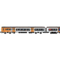 Dapol OO Scale, 4D-323-005 West Midlands Railway Class 323 3 Car EMU 323241 (65041, 72341 & 64041), 'Dave Pemroy' West Midlands Railway (Orange & Grey) Livery, DCC Ready small image
