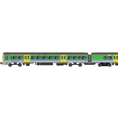 Dapol OO Scale, 4D-323-007 BR Class 323 3 Car EMU 323221 (65021, 77241 & 64021), BR Regional Railways (Blue, Green & Grey) Centro WMPTE Livery Heritage Repaint, DCC Ready small image
