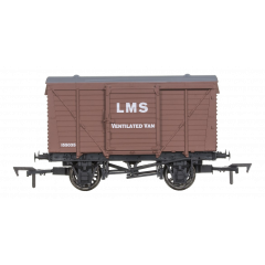 Dapol OO Scale, 4F-011-118 LMS 12T Ventilated Van 155035, LMS Bauxite Livery small image