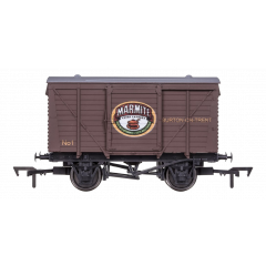 Dapol OO Scale, 4F-011-134 Private Owner (Ex LMS) 12T Ventilated Van No. 1, 'Marmite', Bauxite Livery small image