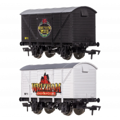 Dapol OO Scale, 4F-012-049 Private Owner (Ex GWR) 12T Ventilated Van, 'Wrexham Lager' Livery small image