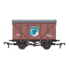 Dapol OO Scale, 4F-012-071 Private Owner (Ex GWR) 12T Ventilated Van No. 4, Brewdog Punk IPA, Brown Livery small image