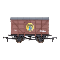 Dapol OO Scale, 4F-012-073 Private Owner (Ex GWR) 12T Ventilated Van No. 4, Brewdog Wingman IPA, Brown Livery small image