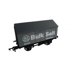 Dapol OO Scale, 4F-018-029 Private Owner 10T Covered Salt Van No. 22, 'ICI Bulk Salt', Grey Livery small image