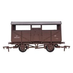 Dapol OO Scale, 4F-020-050 BR (Ex GWR) 8T Cattle Wagon B839470, BR Bauxite Livery, Weathered small image