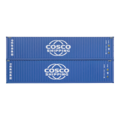 Dapol OO Scale, 4F-028-166 40ft Containers 'Cosco Shipping' 607357 6  &401671 0 small image