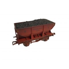 Dapol OO Scale, 4F-033-014 Private Owner 24T Iron Ore Hopper A224, 'DL (Dorman Long)', Bauxite Livery, Weathered small image