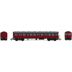 Dapol OO Scale, 4P-004-007D BR (Ex GWR) GWR Diagram N Autocoach W38, BR Maroon Livery, DCC Fitted small image